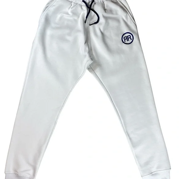 White and Blue Cotton Fleece 2pc Set.ALL REASONABLE OFFERS ACCEPTED!